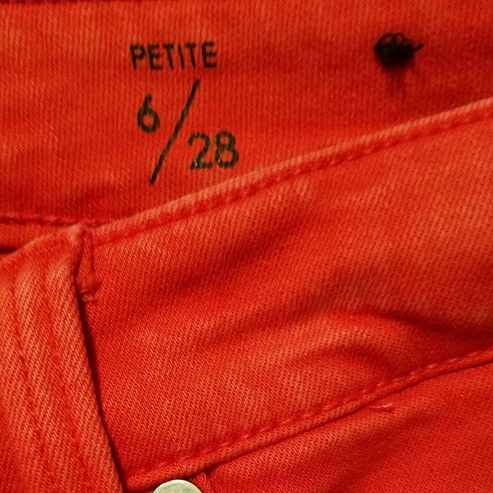 Liverpool Red The Crop Jeans size 6/28 Petite - Picture 12 of 13